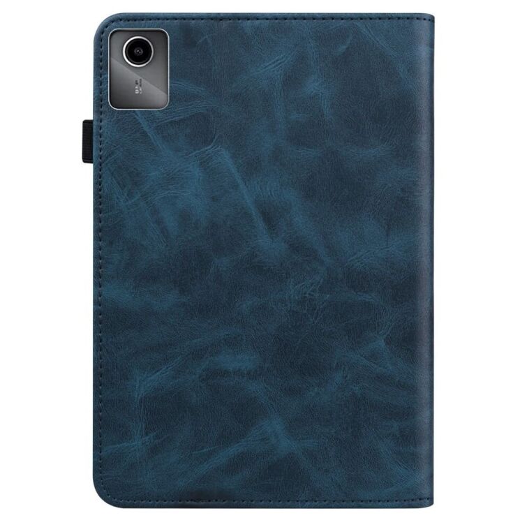 Захисний чохол Deexe Business Cover для Tab M11 (TB330) / Xiaoxin Pad 2024 - Blue: фото 3 з 12