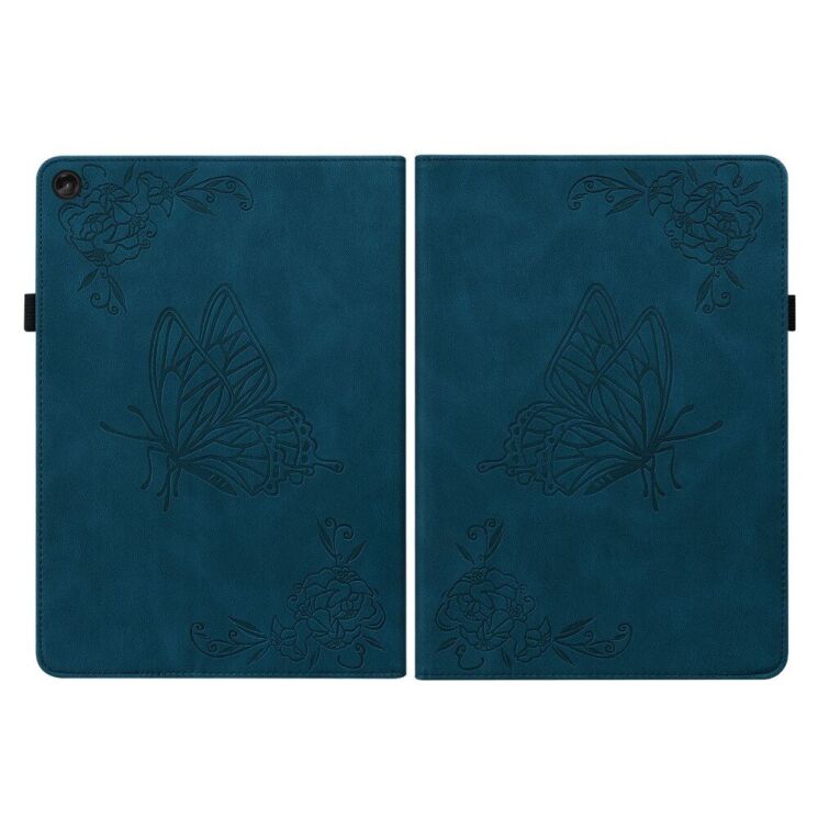Защитный чехол Deexe Butterfly для Lenovo Tab M10 Plus (Gen 3) TB125/128 / Xiaoxin Pad 2022 - Blue: фото 4 из 7