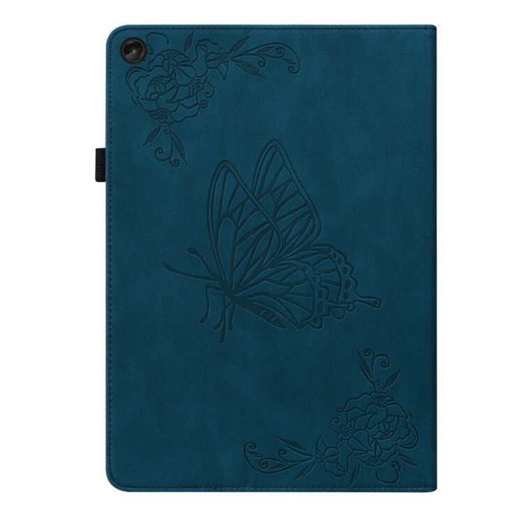Защитный чехол Deexe Butterfly для Lenovo Tab M10 Plus (Gen 3) TB125/128 / Xiaoxin Pad 2022 - Blue: фото 3 из 7