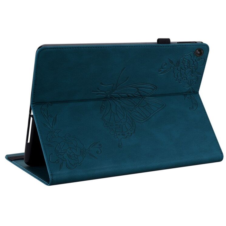 Защитный чехол Deexe Butterfly для Lenovo Tab M10 Plus (Gen 3) TB125/128 / Xiaoxin Pad 2022 - Blue: фото 6 из 7