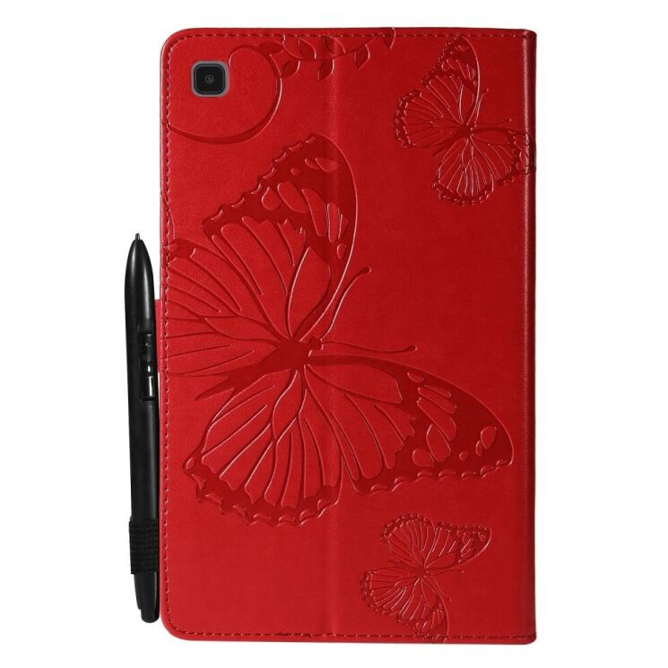 Защитный чехол Deexe Butterfly для Samsung Galaxy Tab A7 Lite (T220/T225) - Red: фото 3 из 7