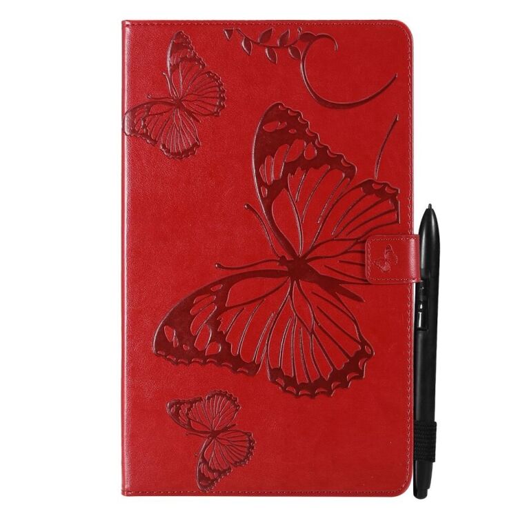Защитный чехол Deexe Butterfly для Samsung Galaxy Tab A7 Lite (T220/T225) - Red: фото 2 из 7