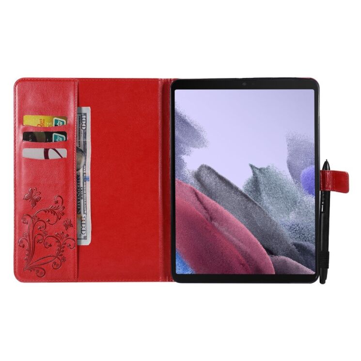 Защитный чехол Deexe Butterfly для Samsung Galaxy Tab A7 Lite (T220/T225) - Red: фото 5 из 7