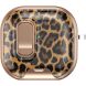 Защитный чехол Deexe Crystal Lock для AirPods 4 - Leopard Print (364456B). Фото 2 из 9