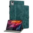 Защитный чехол Deexe Cute Tiger для Lenovo Tab K11 Plus - Green (359502G)