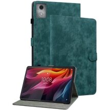 Защитный чехол Deexe Cute Tiger для Lenovo Tab K11 Plus - Green: фото 1 из 6