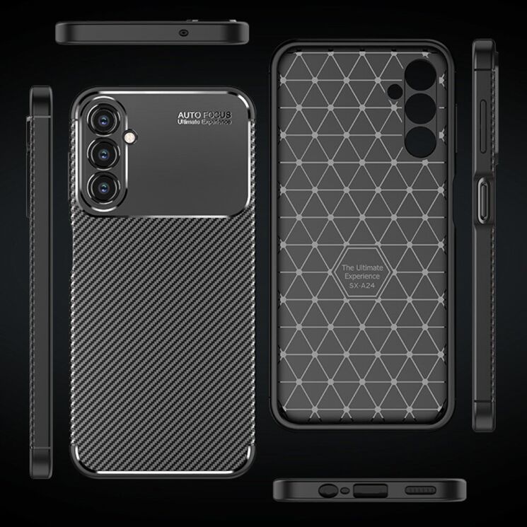 Защитный чехол Deexe Fusion для Samsung Galaxy A24 (A245) - Black: фото 9 из 9