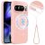 Защитный чехол Deexe Glitter Case with MagSafe для Google Pixel 10 Pro - Pink: фото 1 из 7