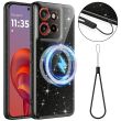 Захисний чохол Deexe Glitter Case with MagSafe для Motorola Edge 50 Neo / 60 Neo - Black (367160B)
