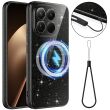 Захисний чохол Deexe Glitter Case with MagSafe для Xiaomi 17T Pro - Black (422361B)