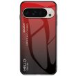 Защитный чехол Deexe Gradient Color для Google Pixel 9 / 9 Pro - Black / Red (360047BR)