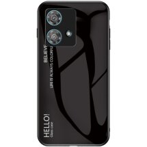 Захисний чохол Deexe Gradient Color для Motorola Edge 40 Neo - Black: фото 1 з 8