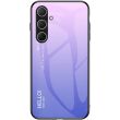 Защитный чехол Deexe Gradient Color для Samsung Galaxy A56 (A566) - Pink / Purple (372192PV)