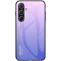 Захисний чохол Deexe Gradient Color для Samsung Galaxy A56 (A566) - Pink / Purple: фото 1 з 7