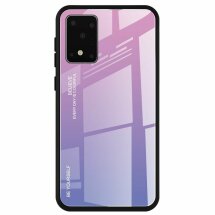 Захисний чохол Deexe Gradient Color для Samsung Galaxy S20 (G980) - Pink / Purple: фото 1 з 11