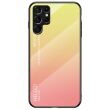 Защитный чехол Deexe Gradient Color для Samsung Galaxy S22 Ultra - Yellow (289916Y)