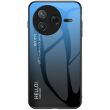 Захисний чохол Deexe Gradient Color для Xiaomi Poco F7 Pro - Blue / Black (378625BL)