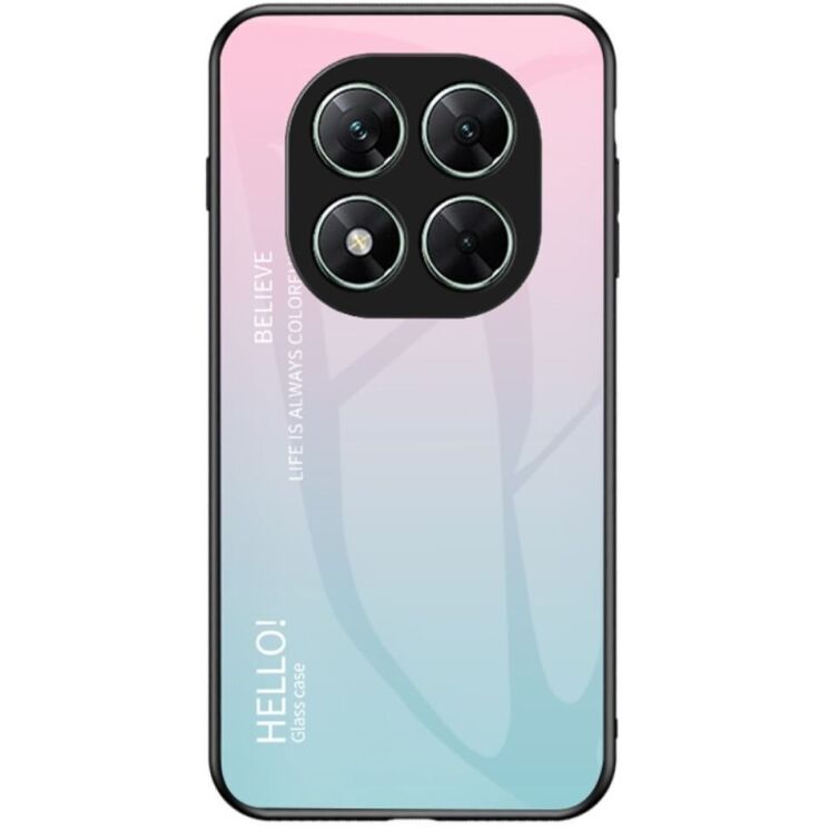 Защитный чехол Deexe Gradient Color для Xiaomi Poco X7 - Pink / Blue: фото 1 из 7