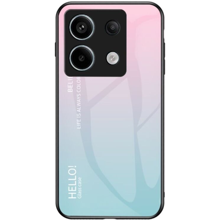 Защитный чехол Deexe Gradient Color для Xiaomi Redmi Note 13 Pro 5G / Poco X6 - Pink / Blue: фото 1 из 7