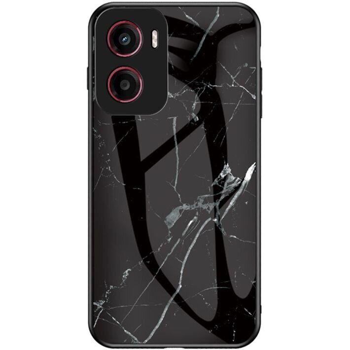Захисний чохол Deexe Gradient Pattern для Motorola Moto G05 - Black: фото 1 з 6