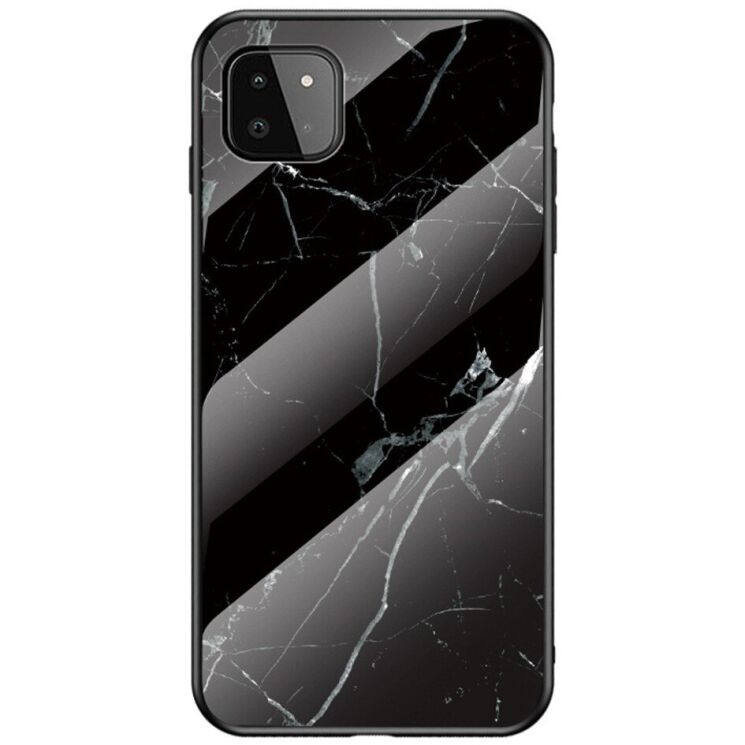 Захисний чохол Deexe Gradient Pattern для Samsung Galaxy A22 5G (A226) - Black: фото 1 з 10