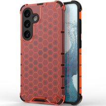 Защитный чехол Deexe Honeycomb Series для Samsung Galaxy A26 (A266) - Red: фото 1 из 5