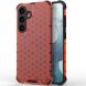 Защитный чехол Deexe Honeycomb Series для Samsung Galaxy A26 (A266) - Red (371605R). Фото 1 из 5
