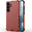 Защитный чехол Deexe Honeycomb Series для Samsung Galaxy A56 (A566) - Red (372108R)