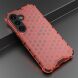 Защитный чехол Deexe Honeycomb Series для Samsung Galaxy A56 (A566) - Red (372108R). Фото 3 из 5
