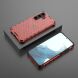 Защитный чехол Deexe Honeycomb Series для Samsung Galaxy A56 (A566) - Red (372108R). Фото 2 из 5