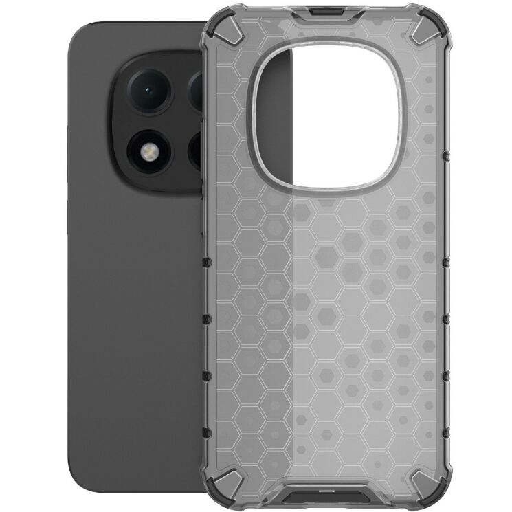 Защитный чехол Deexe Honeycomb Series для Xiaomi Redmi Note 15 Pro 5G - Black (405019B) Защитный чехол Deexe Honeycomb Series для Xiaomi Redmi Note 15 Pro 5G - Black: фото 2 з 5