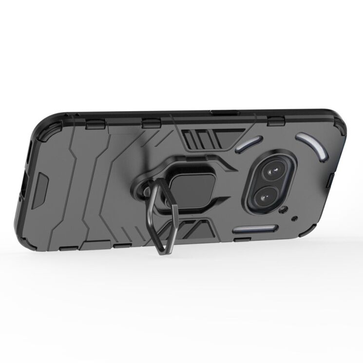 Защитный чехол Deexe Hybrid Case для Nothing Phone (2a) / Phone (2a) Plus - Black: фото 3 из 9
