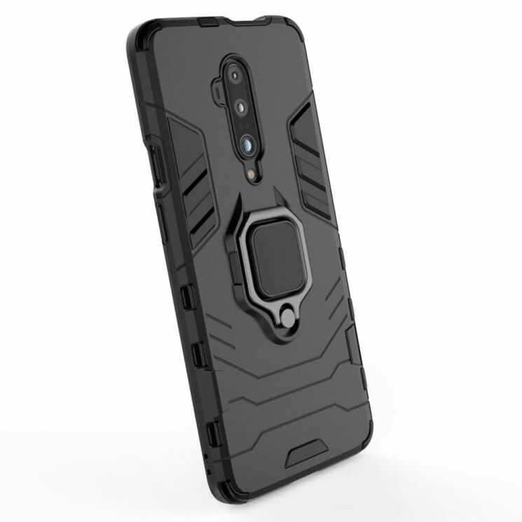 Защитный чехол Deexe Hybrid Case для OnePlus 7T Pro - Black: фото 5 из 10