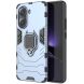 Защитный чехол Deexe Hybrid Case для Xiaomi Poco X7 Pro - Blue (371741L). Фото 1 из 6