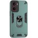 Защитный чехол Deexe Hybrid Shell для Motorola Moto G05 - Green (372722G). Фото 1 из 7