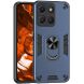 Защитный чехол Deexe Hybrid Shell для Motorola Moto G17 Power / G15 - Blue (408422L). Фото 1 из 7