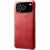 Захисний чохол Deexe Leather Back Cover для iPhone 18 Pro / 17 Pro - Red: фото 1 з 5
