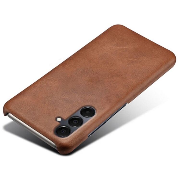Защитный чехол Deexe Leather Back Cover для Samsung Galaxy A16 (A165) - Brown: фото 3 из 4
