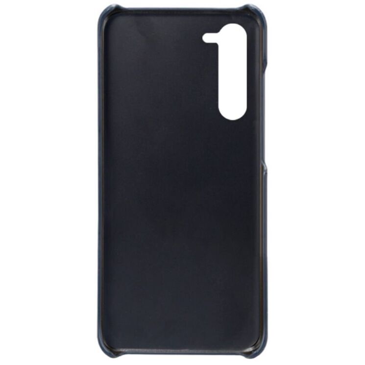 Защитный чехол Deexe Leather Back Cover для Samsung Galaxy S24 Plus - Blue: фото 4 из 4