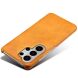 Защитный чехол Deexe Leather Back Cover для Samsung Galaxy S26 Ultra - Orange (404417O). Фото 3 из 4