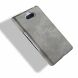 Защитный чехол Deexe Leather Back Cover для Sony Xperia 10 Plus - Grey (202213H). Фото 4 из 8