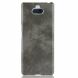 Защитный чехол Deexe Leather Back Cover для Sony Xperia 10 Plus - Grey (202213H). Фото 2 из 8