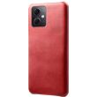 Захисний чохол Deexe Leather Back Cover для Xiaomi Poco X5 / Redmi Note 12 5G - Red (320406R)