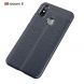 Защитный чехол Deexe Leather Cover для Xiaomi Mi 8 - Dark Blue (139815DB). Фото 2 из 10