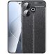 Защитный чехол Deexe Leather Cover для Xiaomi Redmi 13 - Black (356421B). Фото 1 из 7