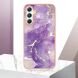 Защитный чехол Deexe Marble Style для Samsung Galaxy A25 (A256) - Light Purple (344925LV). Фото 6 из 6