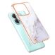 Защитный чехол Deexe Marble Style для Xiaomi Redmi Note 14 5G - White (373410W). Фото 2 из 6