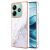 Защитный чехол Deexe Marble Style для Xiaomi Redmi Note 14 5G - White: фото 1 из 6