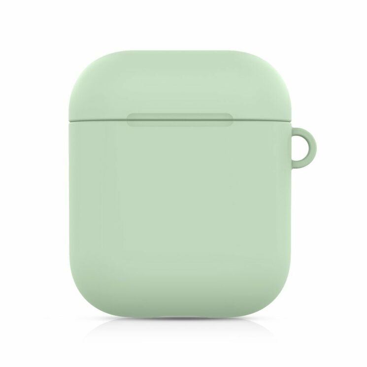 Защитный чехол Deexe Matte Case для Apple AirPods 1 / 2 - Green: фото 2 из 6