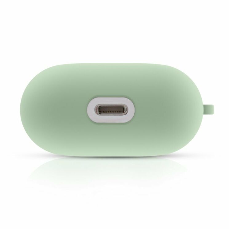 Защитный чехол Deexe Matte Case для Apple AirPods 1 / 2 - Green: фото 6 из 6